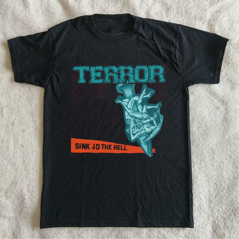 Terror band Sink to The Hell Full Size Unisex T-Shirt