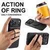 Magnetic Vintage Oil Wax Leather Phone Case for iPhone 17 Pro Max Air 16 Plus 15 14 13pro 12 Invisible Bracket Ring Back Cover