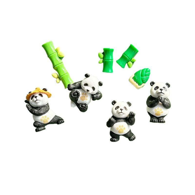 Чэнду Гигантская панда 3D Магнит на холодильник - Милый сувенир для культурного туризма