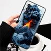 Креативные пейзажные узоры Для Samsung A73 A72 A71 A55 A54 A53 A52 A51 A13 A22 A16 A15 A12 A14 A26 A07 5G Черный чехол для телефона