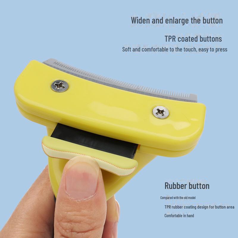 Расческа для удаления волос для домашних животных: Инструмент для прореживания и удаления линьки у собак и кошек в один клик