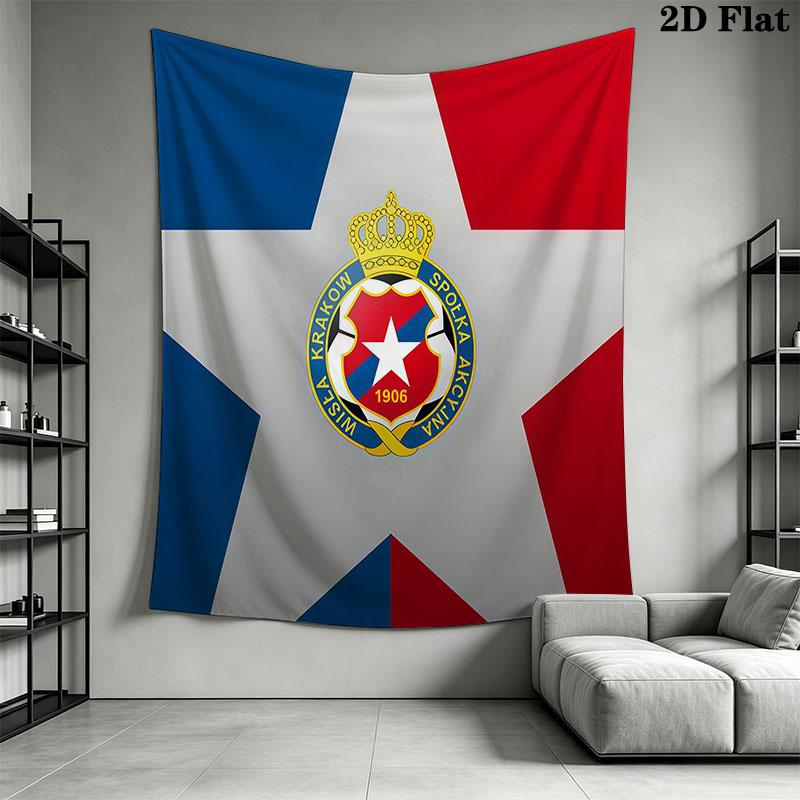 Wisła poster Wall Hanging Printed Fabric Blanket Decorative Tapestries for Bedroom Living Room Home Decor