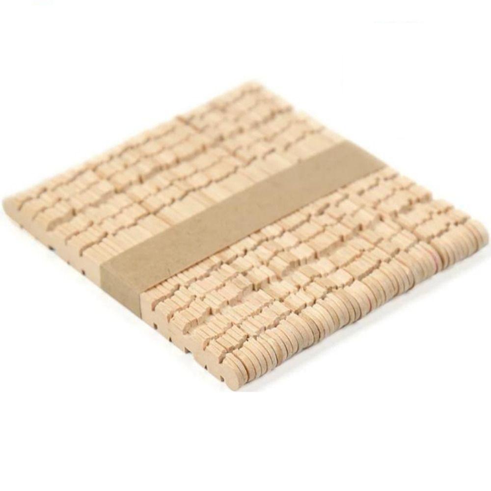 Wooden Craft Stick Wooden Popsicle Sticks DIY Hand Crafts Ice Cream Sticks DIY Wooden Sticks