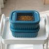 Filter Screen Mealworm Feeding Box Breathable Silkworm Feeder Bin Insect Observation Box  Household