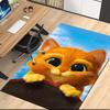 Puss In Boots Printed Carpetrugfor Office Chair Living Room Bedroom Kitchen Room Decor Gifts