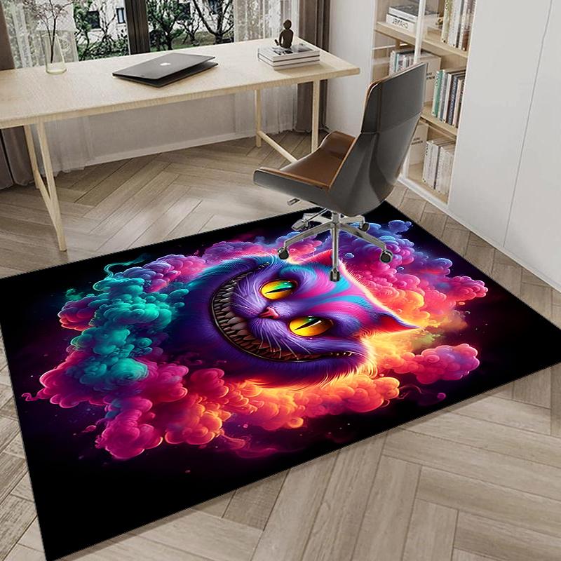 1PC WonderlCat Fantasy Rug Game Carpet, Floor Mat for Bedroom Living Room Entryway Rug, Home Decor Idea Gift for Christmas birthday