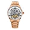 Geiger Men's Stark Automatic Metal Watch 43mm GE1180MWRG, корейские популярные часы