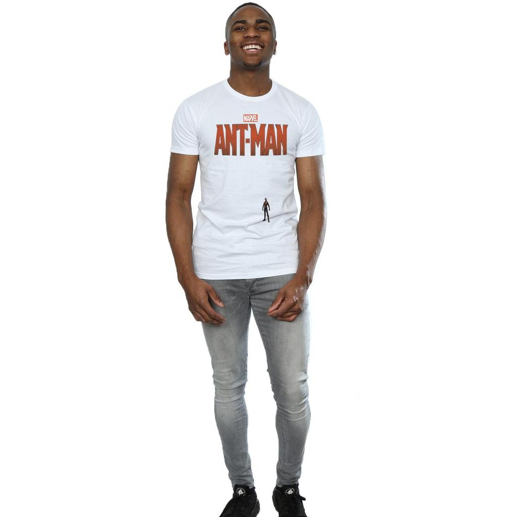 Marvel Мужская футболка с изображением Человека-муравья Tiny