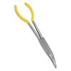 High Carbon Steel Bent Needle Nose Pliers 25 Degree Long Nose Pliers  Narrow Space Gripping