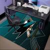 Shark City Lights Floor Mat for Living Room, Game Rooms, Office, Bedroom, Office Floor Mat Playful Design, Christmas fan gifts