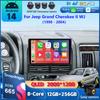 Android 14 Для Jeep Grand Cherokee II WJ 1998 - 2004 Автомагнитола Мультимедийный Видеоплеер Навигация GPS QLED IPS Нет 2din 2 дин dvd