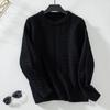 Women's Sweater Autumn and Winter Pullover Round Neck Loose Retro Twist Sweater for Women