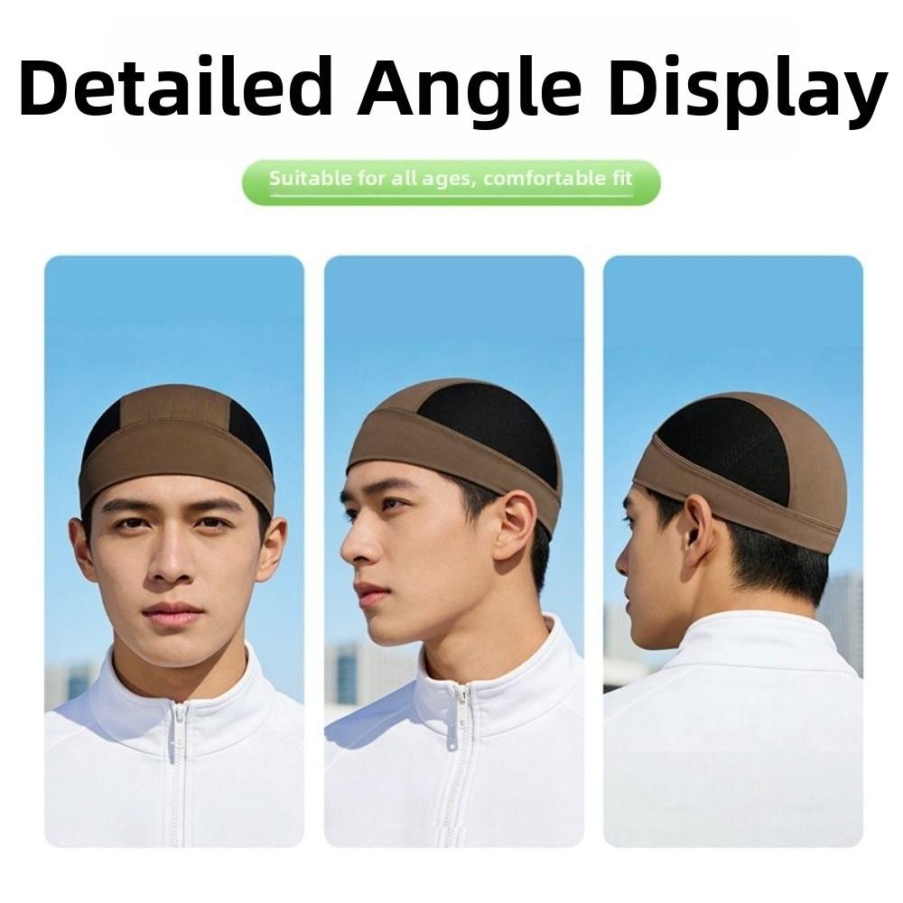 Breathable Mesh Helmet Inner Cap Sweat Absorption Under Helmet Hat Outdoor Sports