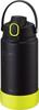 Peacock BY Stainless Steel Water Sports Drink Direct Yellow AJG-R150 Bottle, 1.5L, Compatible, One-Touch Drinking, Insulated, Black,