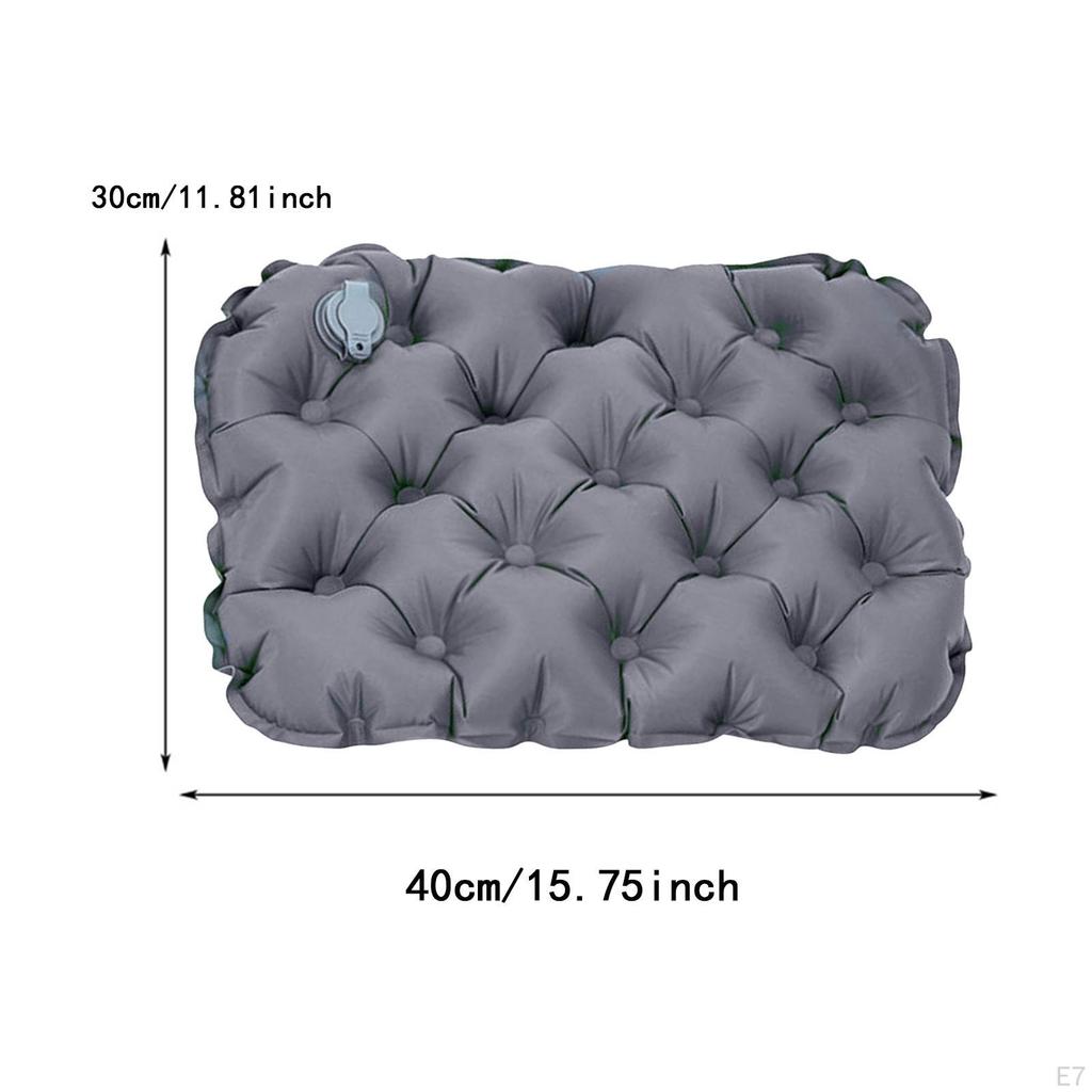 Компактный надувной коврик для сидения для путешествий и отдыха