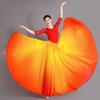 Flowing Long Skirt Gradient Belly Dance Skirt Women Classical Dance Performance Costume Sun Skirt