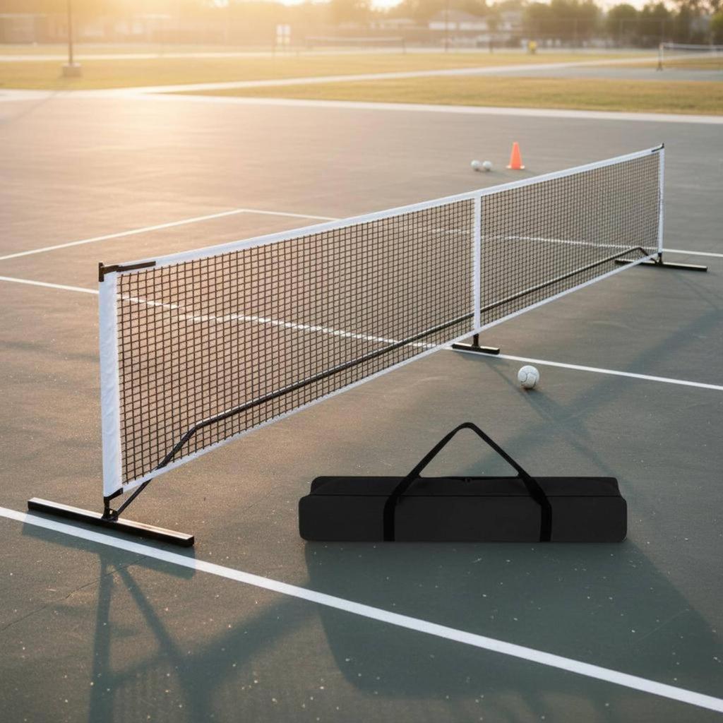 Portable Outdoor Training Net Standard Pickleball Mesh Athletic Equipment Sports