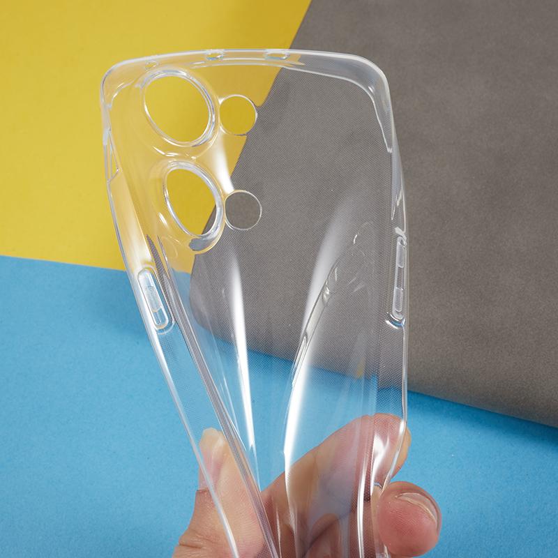 Для OnePlus Nord 3 5G/Ace 2V Чехол для мобильного телефона Кристально прозрачный Ультратонкий Защищающий от царапин Гибкий ТПУ чехол для телефона