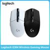 Logitech Беспроводная игровая мышь G304 Ligthspeed с сенсором HERO, долгим временем работы от батареи, 6 программируемыми кнопками. Идеально подходит для работы в офисе и игровых сессий