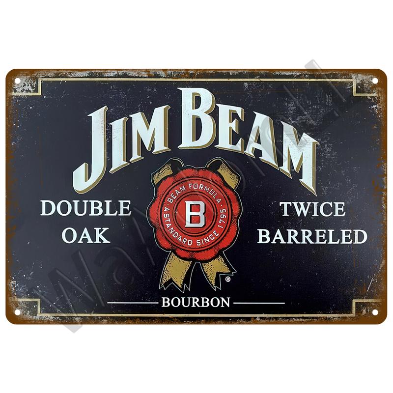 Виски табличка винтажная жестяная вывеска бренд домашний напиток пиво вино металлический знак постер настенный декор для бара паба пещера человек декоративные тарелки