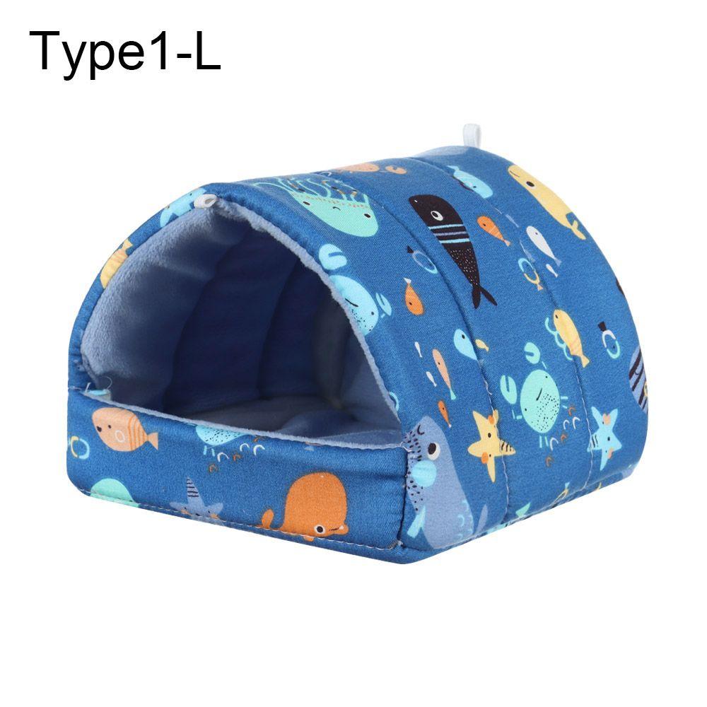 Rabbit Squirrel Winter Mini Cage Guinea Pig Nest Small Animal Sleeping Bed Hamster House Warm Mat
