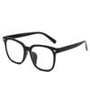 High-quality Unisex Square Plain Glasses Optical Spectacle Anti Blue Light Computer Glasses Myopia Glasses Nearsighted Eyewear