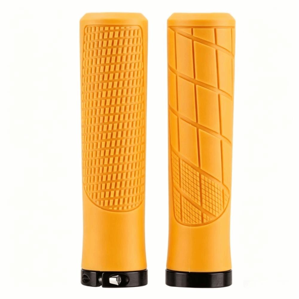 Shockproof Mountain Bike Grip Rubber Non-slip Bike Handle Grip Bicycle Handlebar Grip  Folding Bike