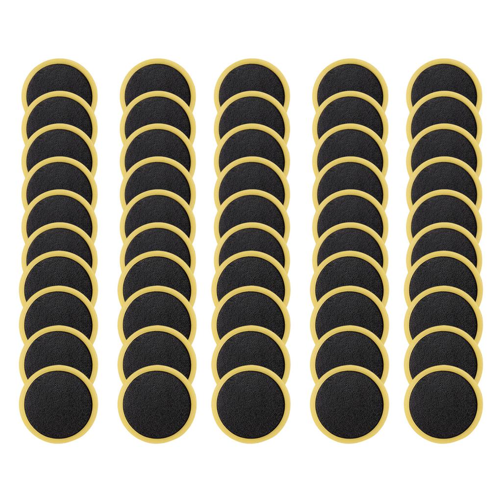 50 шт. самоклеящиеся заплатки для ремонта проколов велосипедов, набор для ремонта проколов шин велосипедов, дырокол для ремонта внутренней камеры