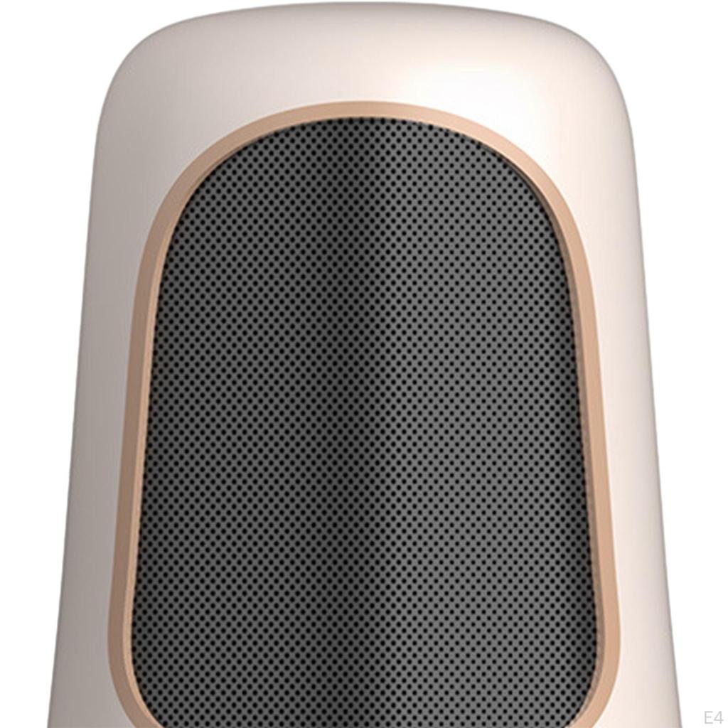 Portable Space Heater Household Fan Small Personal PTC Heating Warmer White
