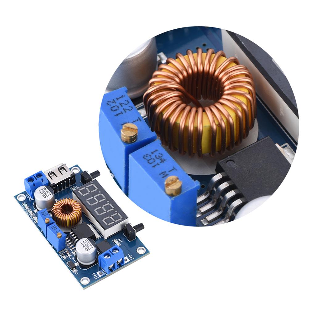 5A Constant Voltage Current Reduction Module with Power Display LED Display Converter