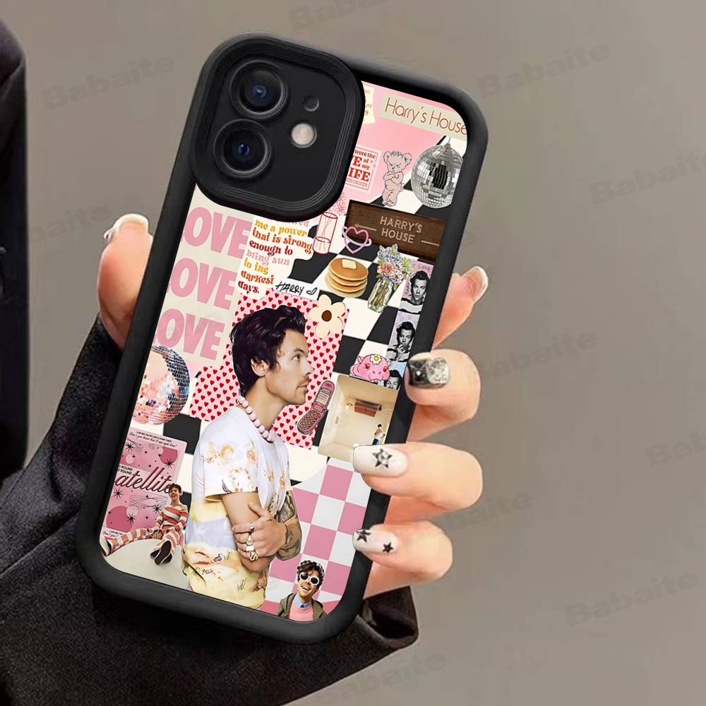 Чехол для телефона H-Harrys Music Styles Для iPhone 17 16 Pro Max 15 14 13 12 11 Plus Чехол Мягкий ТПУ