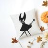 HHollow Knight Силуэт Наволочка Стирка Лен Наволочка Мягкий для Ежедневного Дивана Кровати Домашней Комнаты Декор
