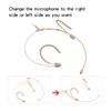 Upgrade Version Electret Condenser Headworn Headset Microphone 3.5mm Jack TRS Locking Mic For Sennheiser Body Pack Thick Cable