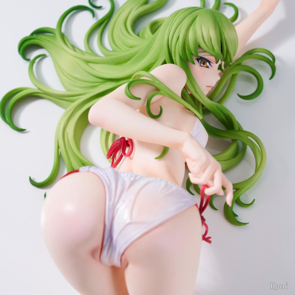 28 см Аниме-персонаж C.C.. Фигурка CODE GEASS Лелуш Восставший Игрушка C.C.. Модель Кукла Купальник Вер Action Figure ПВХ
