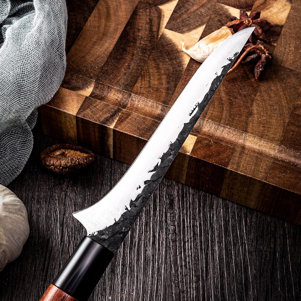 Кухонный нож из нержавеющей стали, скульптурный нож, ножи для филе, нож для обвалки, нож для резки овощей