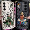Чехол для телефона One Piece Зоро Луффи Эйс Для Samsung S26 S25 S24 S23 S21 S20 Ultra Для Galaxy S25 S24 FE S26 Plus Мягкая накладка Funda
