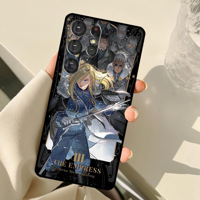 Чехол Full Metal Alchemist для Samsung Galaxy S22 Ultra S20 FE Note 20 Note 10 S8 S9 S10 Plus S21 Ultra Cover