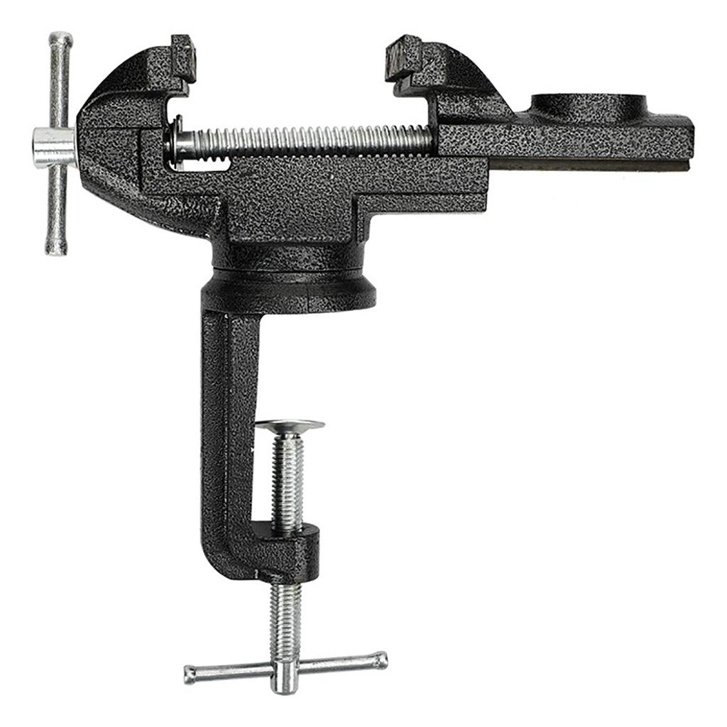 Vise 360 Degree Rotation Bench Vise 73mm Opening Table Vise Cast Steel Clamp Tool 80mm  3.15in