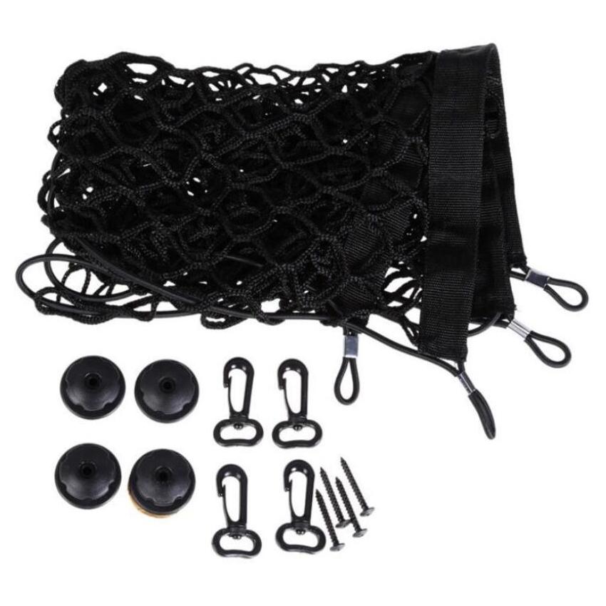 110x60 см сетчатый органайзер для багажника автомобиля, держатель для хранения вещей, универсальная сумка для грузового автомобиля с крючком