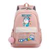 New Animation Peripheral Doraemon School Bag Backpack Cartoon Backpack Large Capacity Student School Bag Stationery