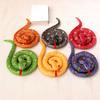 Simulated 120cm Stuffed Python Colorful Snake Plush Toy Giant Boa Cobra Long Plushie Children Boys Baby Gift Home Decoration