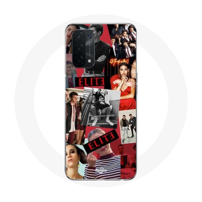 Coque pour Oppo A54 5G Elite Saison 5 Affiche Personnages