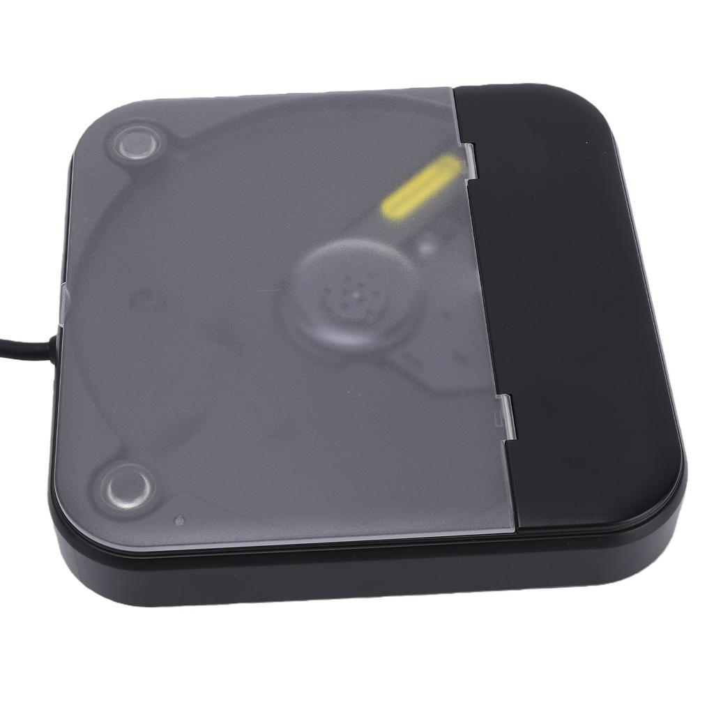 Портативный автомобильный CD-плеер с USB и AUX-портом, защита от пропускания, внешний CD-плеер для автомобиля с пультом дистанционного управления для ноутбука, телевизора, дома
