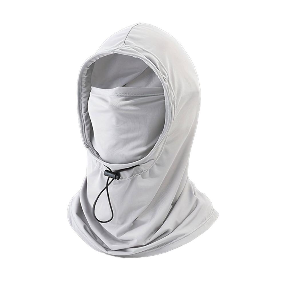 New Breathable Head Cap Ice Silk with Shawl Mask Cap Sunscreen Hat Cycling