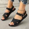 Fashion 2024 New Lightweight Women Slip on Wedges Sandals Summer Lightweight  Women Non-Slip Platform Shoes Big Size Shoes for Women