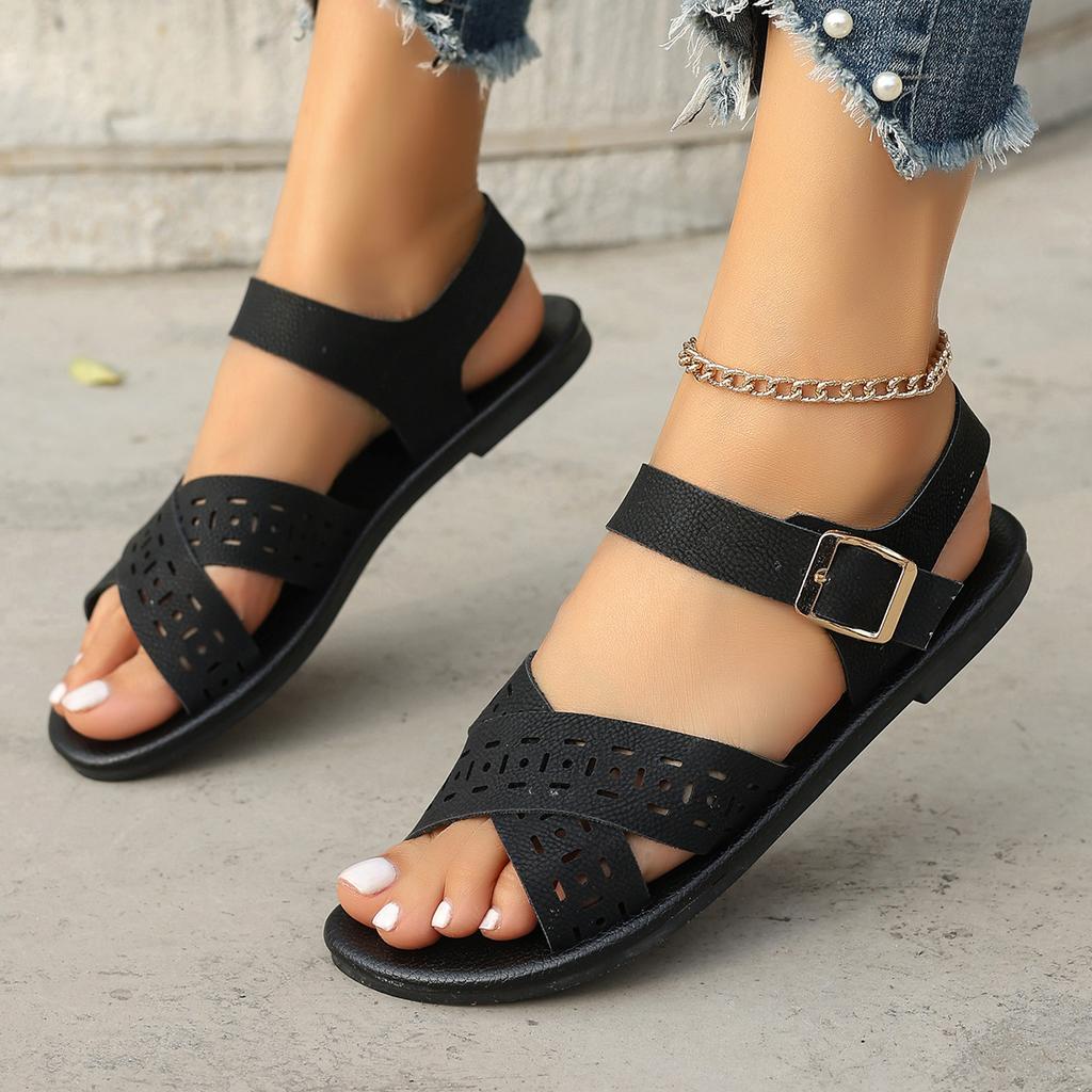 Fashion 2024 New Lightweight Women Slip on Wedges Sandals Summer Lightweight Women Non-Slip Platform Shoes Big Size Shoes for Women