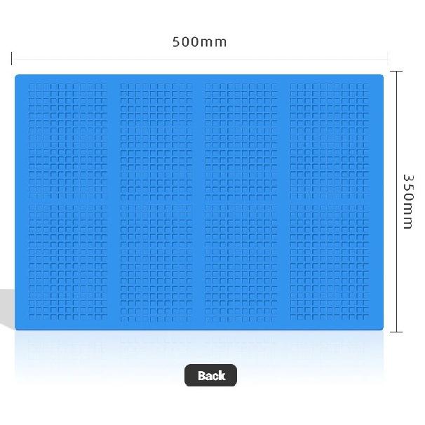 ESD Heat Insulation Soldering Working Mat Silicone insulation pad High temperature resistance welder Working Mat have magnet
