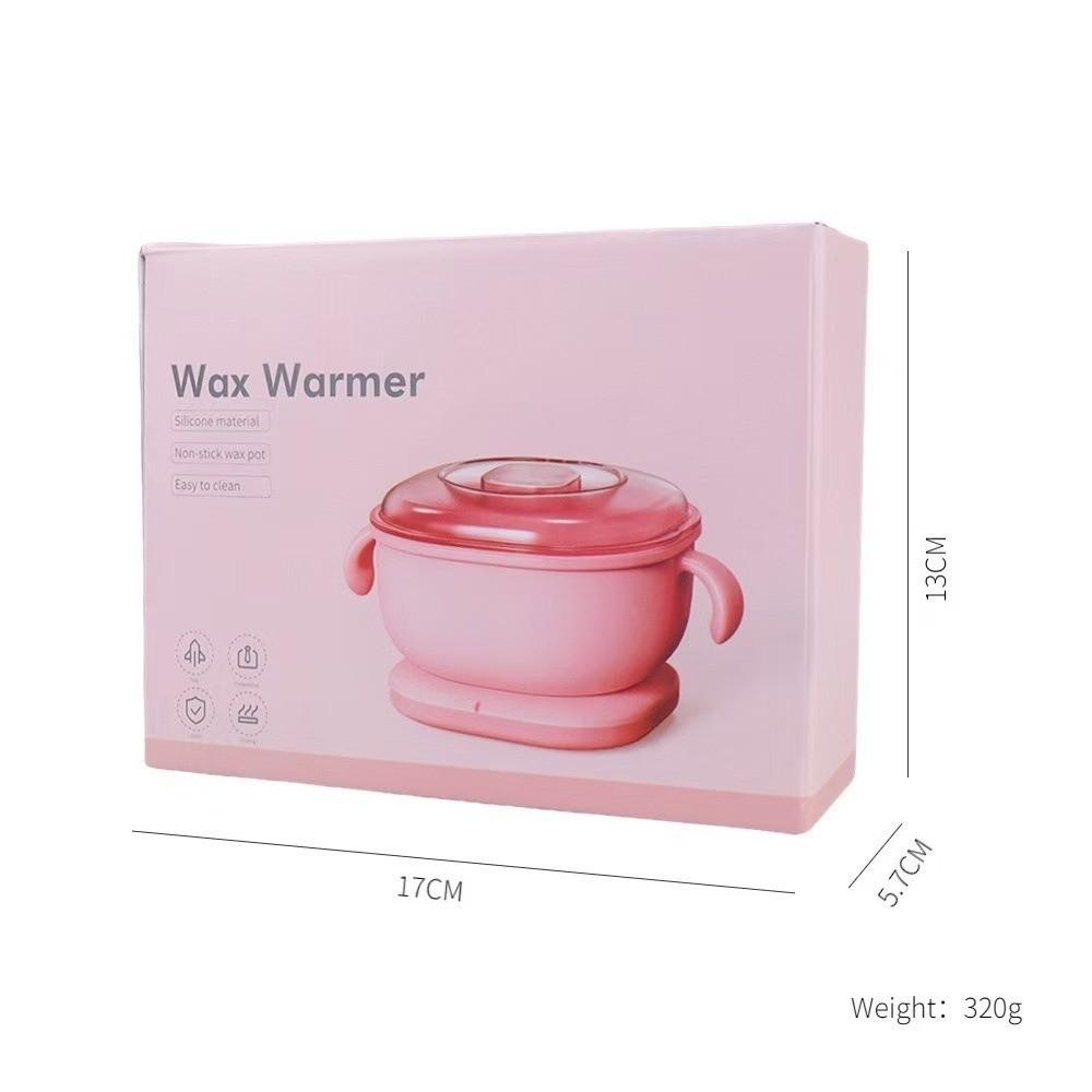 Adjustable Heating Control Mini Wax Warmer Silicone Non-Stick Pot Wax Melting Machine  Home