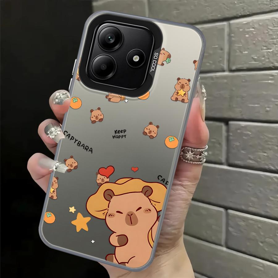 Мультяшная морская свинка задняя крышка чехол для телефона для Xiaomi Redmi Note 14 12s 11s Note 13 Pro Plus 11 12 Pro