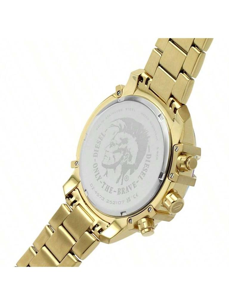 Diesel Мужские часы-хронограф Griffed – 48 мм циферблат 'солнечные лучи' с циферблатами хронографа, отображением даты, корпус и браслет из нержавеющей стали – DZ4573